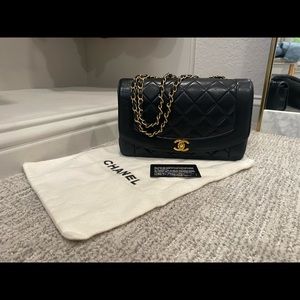 Vintage Chanel Diana Flap Bag AUTHENTIC